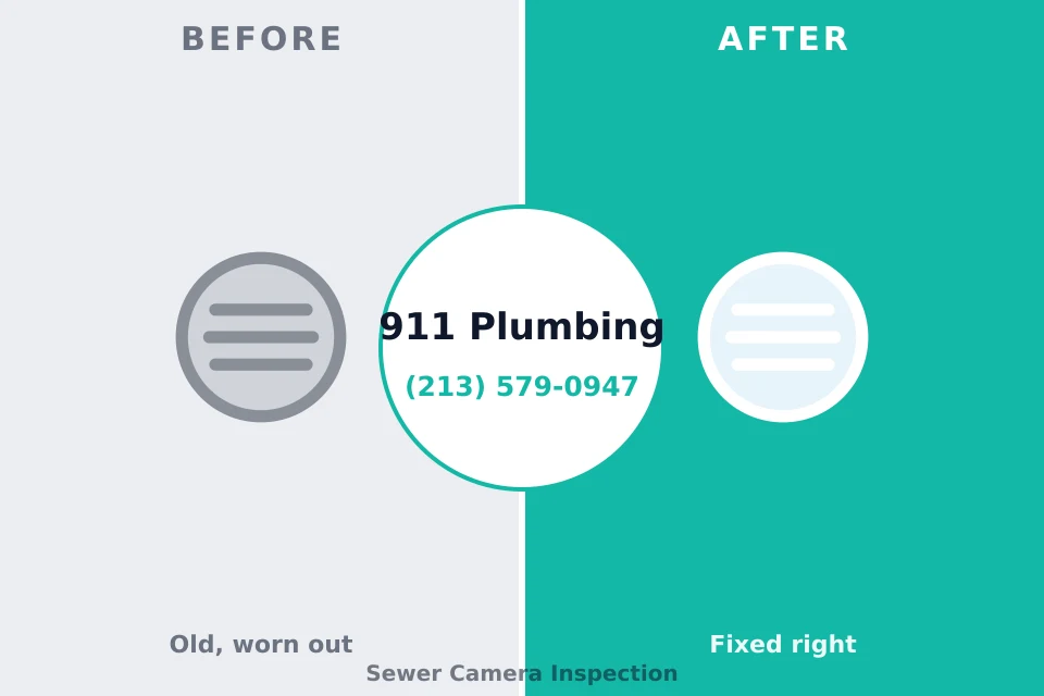 Before and after: plumbing company Lake Waukomis, MO